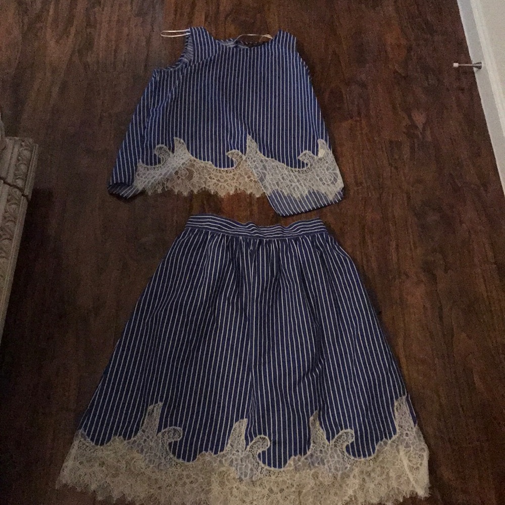 Zara skirt set